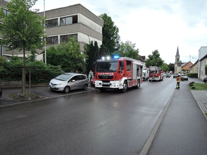 FW Stockach: Ausgelöste Brandmeldeanlage