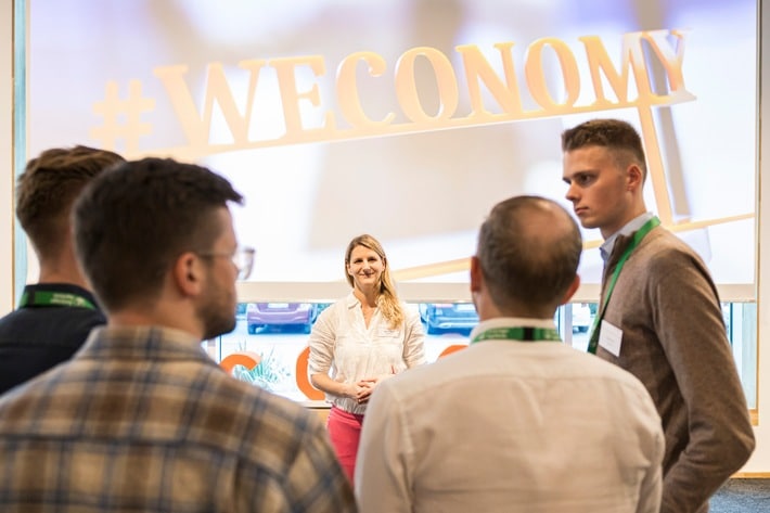 Start-ups den Weg bereiten – WECONOMY-Tage bei BI X