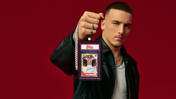 „Es ist schon toll, wenn Leute dich ziehen können.“ – Top-Rookie Saïd El Mala ist das Gesicht der neuen Bundesliga Topps Chrome® 2025/26 Kollektion