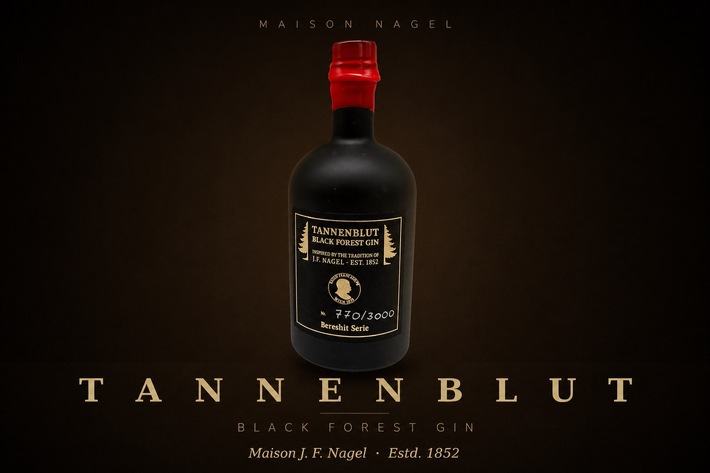 TANNENBLUT stellt BERESHIT SERIE vor – limitierte Edition mit 3.000 nummerierten Flaschen